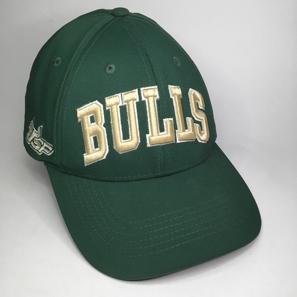 DISCONTINUED LOGO Vtg USF BULLS Cap Snapback Top of the World Hat hard-to-find - Picture 4 of 11